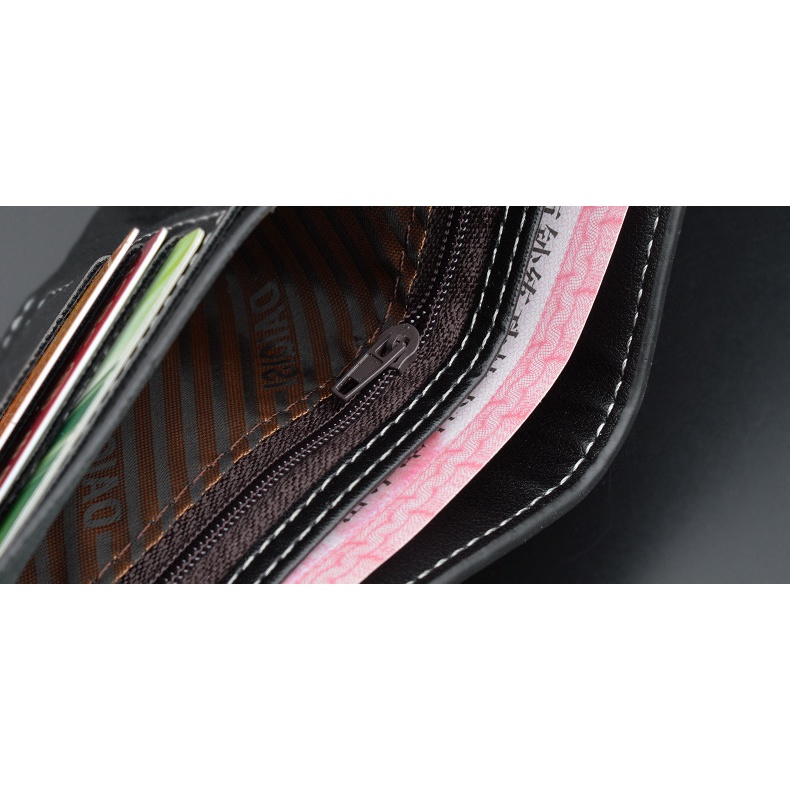 Ví nam da Ví da nam Bóp nam da thời trang thiết kế sang trọng đẹp tiện ích CÓ NGĂN KHÓA KÉO