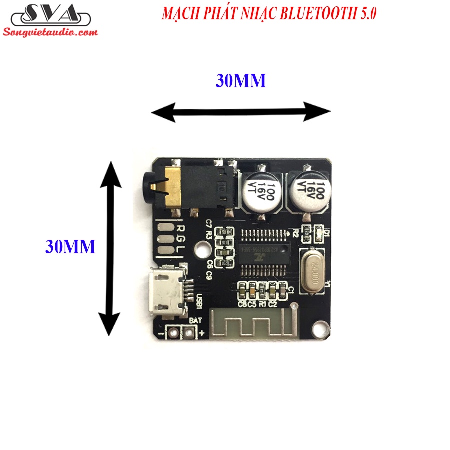 MẠCH PHÁT NHẠC BLUETOOTH 5.0 - HW770 - MIẾNG