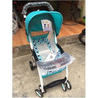 [Freeship] Xe đẩy du lịch 711F 3 tư thế (có phanh chân, giỏ đồ, mái che)