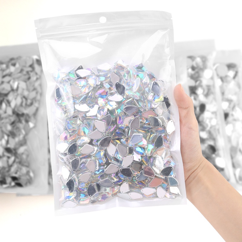 Hạt Đá Acrylic Pha Lê Dùng May Vá Quần Áo / Giày DIY