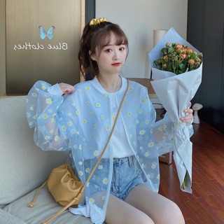 Áo khoác hoa cúc ulzzang