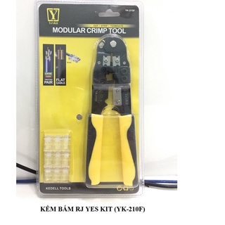 Kềm bấm đầu mạng yk-210f yeskit