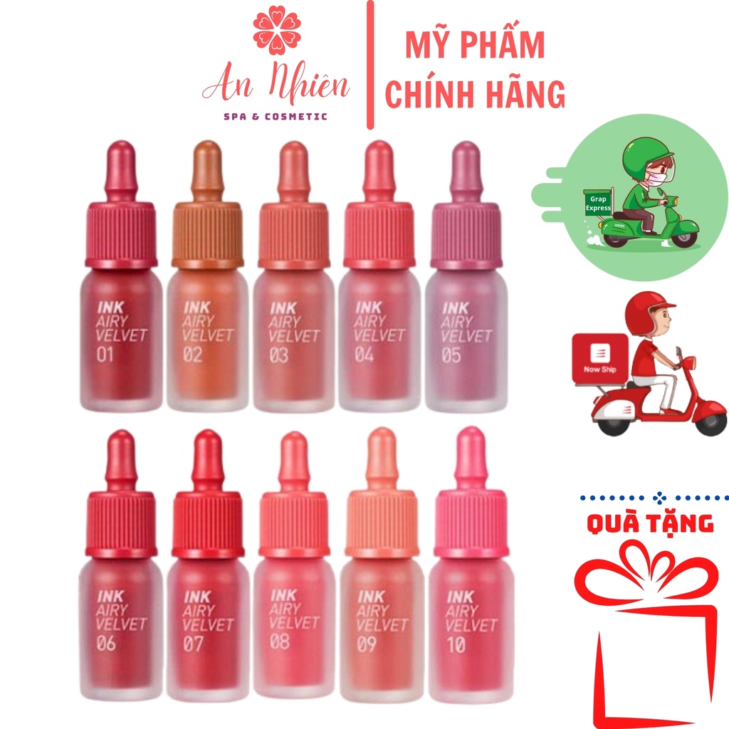 Son Peripera Ink Airy Velvet Tint An Nhiên Cosmetic | BigBuy360 - bigbuy360.vn
