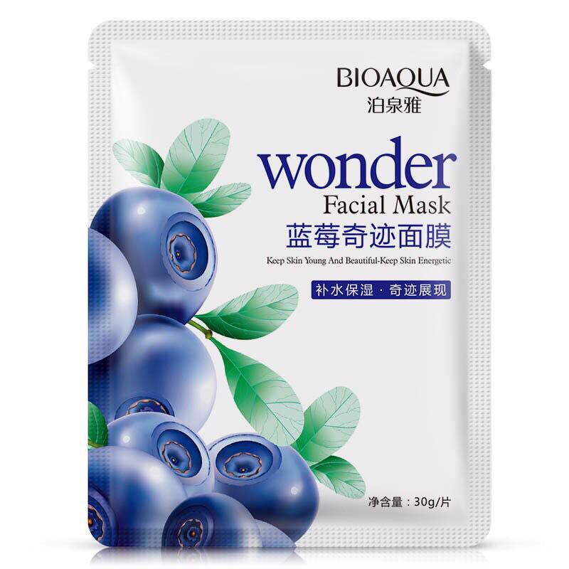 [RẺ VÔ ĐỊCH] Mặt nạ giấy dưỡng da mụn cấp ẩm thải độc việt quất Wonder Facial Mask Images | WebRaoVat - webraovat.net.vn