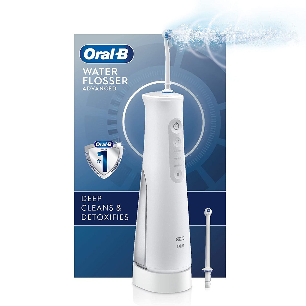 Máy Tăm Nước Oral-B Waterjet | Water Flosser Advanced | Công Nghệ OXYJET | Chính Hãng Oral-B