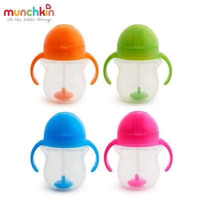 Cốc ống hút mọi tư thế Munchkin,chất liệu nhựa cao cấp,không chứa BPA, an toàn cho sức khỏe trẻ nhỏ