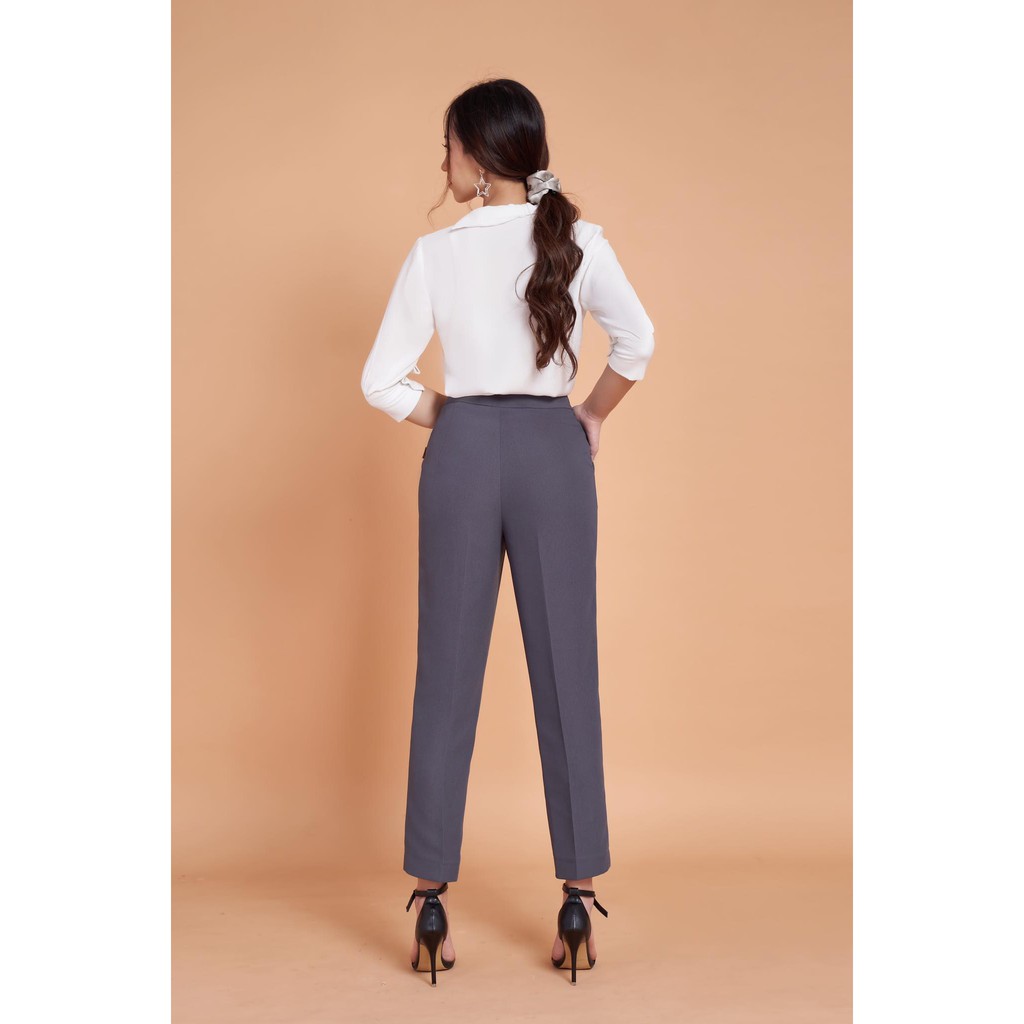 Quần Âu Nữ Cạp Cao, Ly Chéo - Quần Tây Thiết Kế | BigBuy360 - bigbuy360.vn