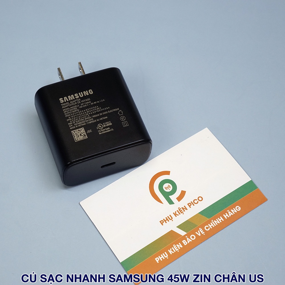 Củ Sạc Nhanh Samsung 15W 25W 45W 65W Note /8/9/10/20 - Cáp sạc nhanh Samsung S22/S20/S21/Plus/Ultra Cáp sạc Nhanh Type C