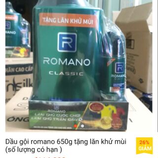 Romano tắm gội 2 trong 1