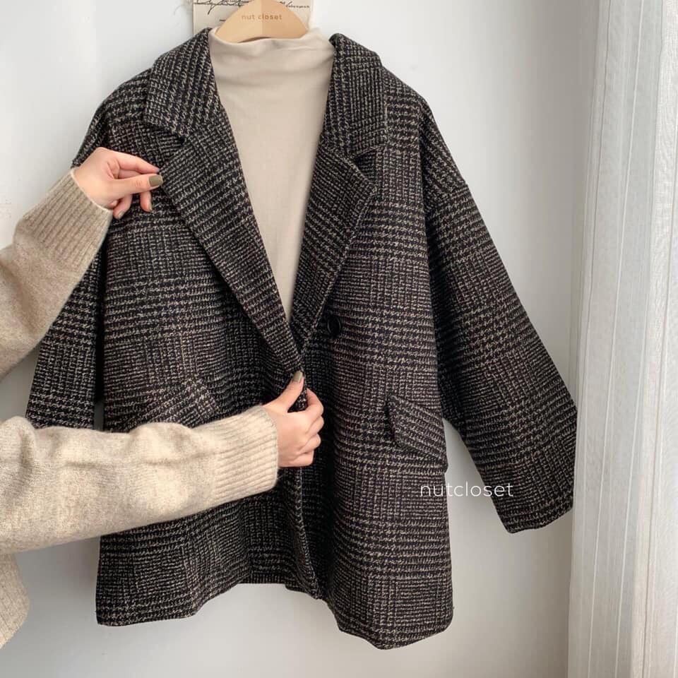 Áo Dạ Kẻ _ HÀNG QC LOẠI 1 | BigBuy360 - bigbuy360.vn