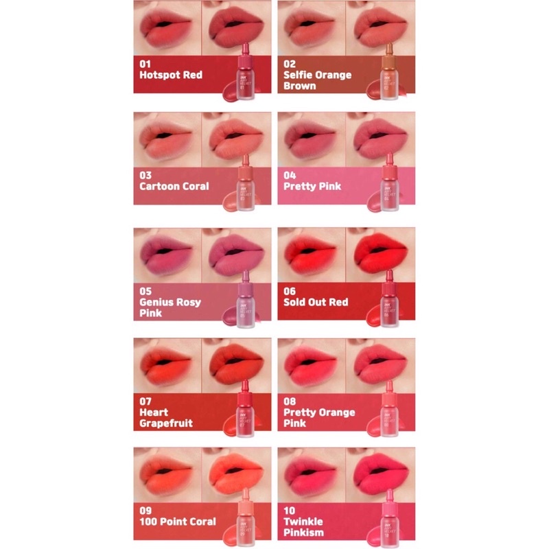 Son Kem Lì Peripera Ink Airy Velvet Hàn Quốc
