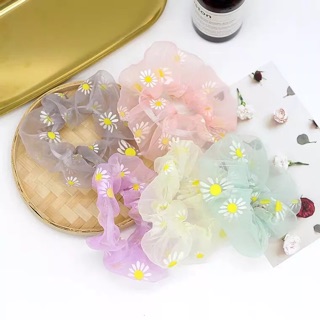 Cột tóc scrunchies dễ thương dây buộc tóc