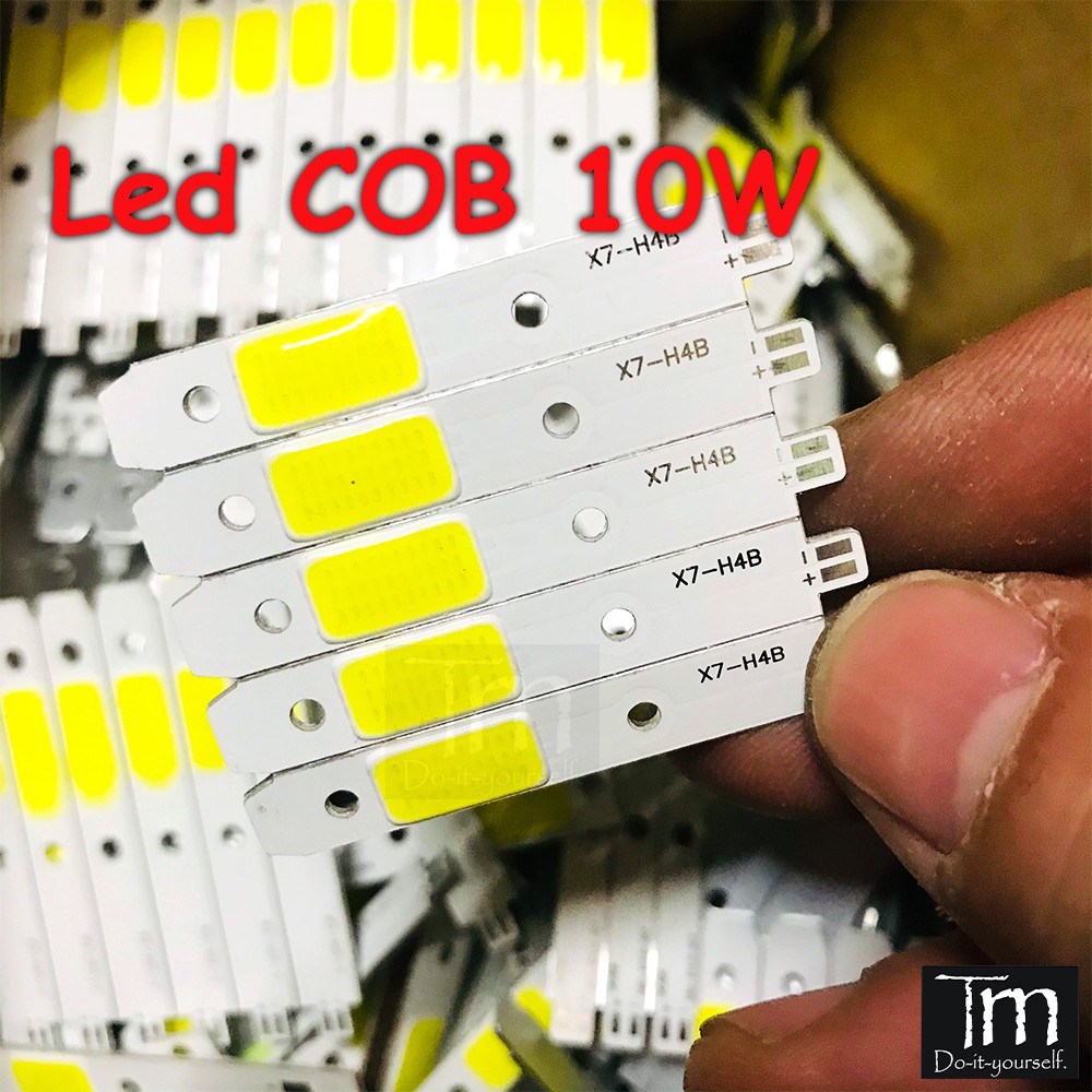 10 Chiếc Chip LED COB Pha Oto 10W