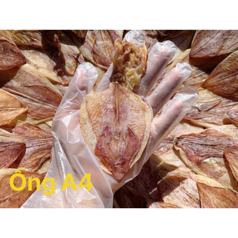 (500gr) Mực khô loại 1. Size A4