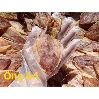 Mực khô loại 1. size a4