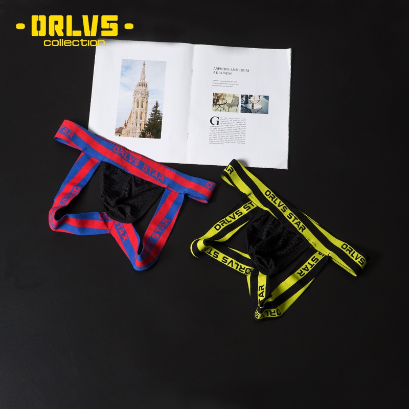 Quần Lót Nam Dạng Lưới Thoáng Khí Nhanh Khô ORLVS Gay Sissy Jockstrap Cho Nam ORLVS OR206