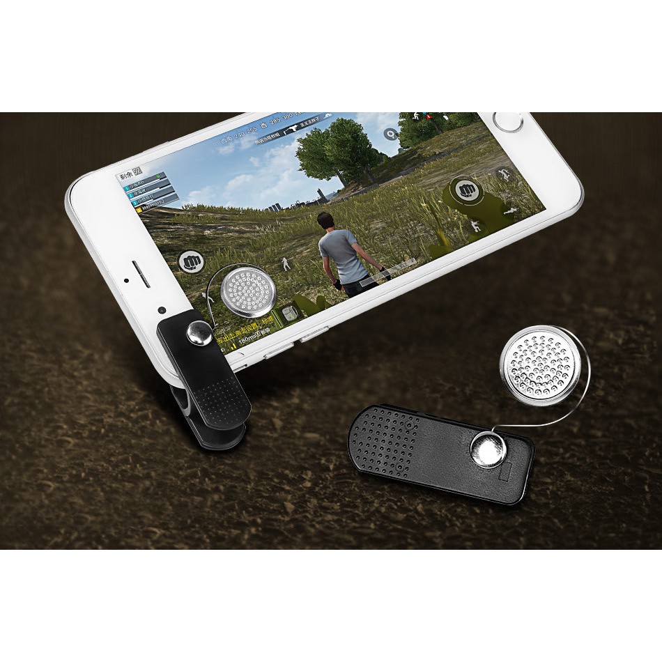 Nút bấm chơi game PUBG Mobile Joystick M6 kẹp dọc chơi liên quân mobile tương thích với mọi loại game Chammart