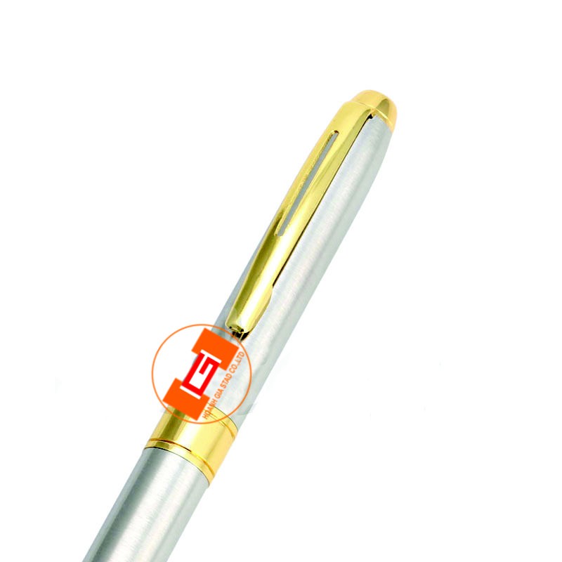 [Mã LIFEBOOK1 giảm 30K đơn 150K] Bút bi thân kim loại không gỉ sét xoáy vặn ra ngòi 0.7mm - Baoer BP031