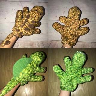 RT4 - Rối tay hình con tắc kè, con thạch sùn (đồ si tuyển)