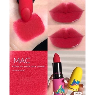 Son mac bản mới 2021 màu turn up your luck - đỏ tươi