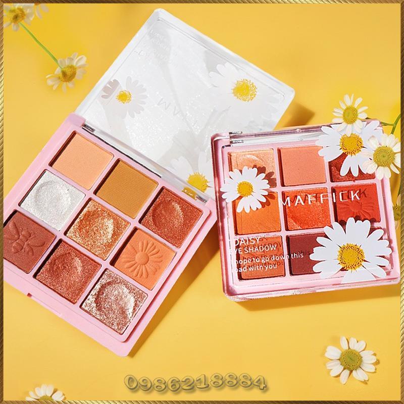 Bảng phấn mắt ánh nhũ 9 ô Bông Cúc MAFFICK Daisy Eye Shadow MES2