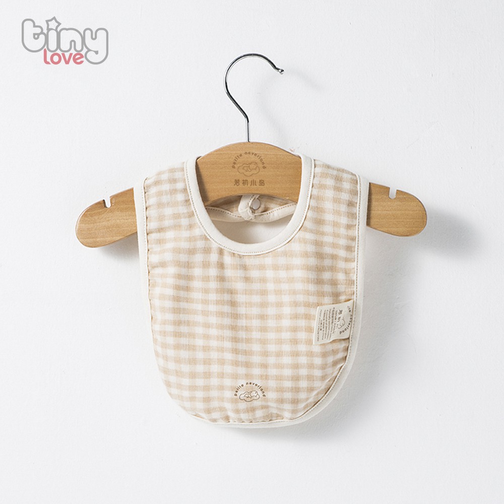 Yếm tam giác Muslin giữ ấm cổ 100% cotton TinyLove 2 lớp mềm mại siêu nhẹ, thấm hút mồ hôi YTG3