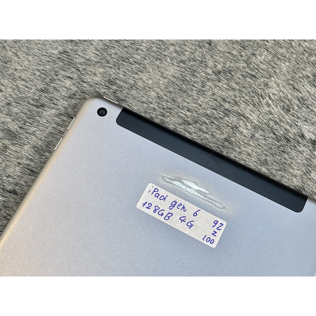 Máy tính bảng Apple iPad gen 6 (iPad 9.7 2018) 128GB 4G | BigBuy360 - bigbuy360.vn