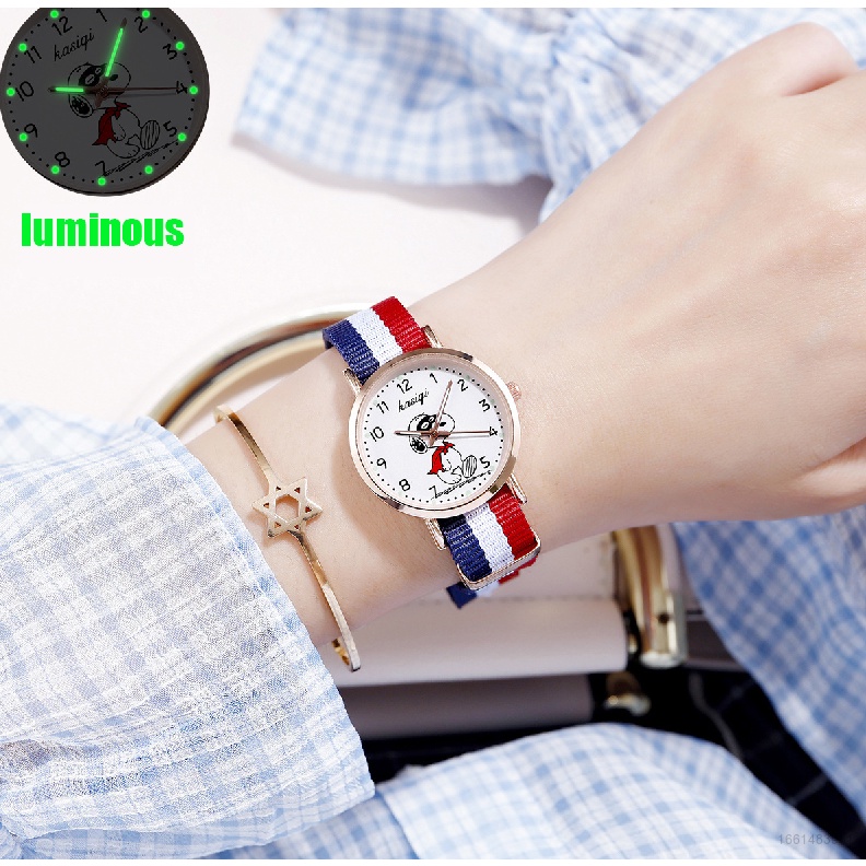 Đồng Hồ Đeo Tay HT3 Chống Thấm Nước Phát Sáng Phong Cách Hàn Quốc Dành Cho Nam Và Nữ