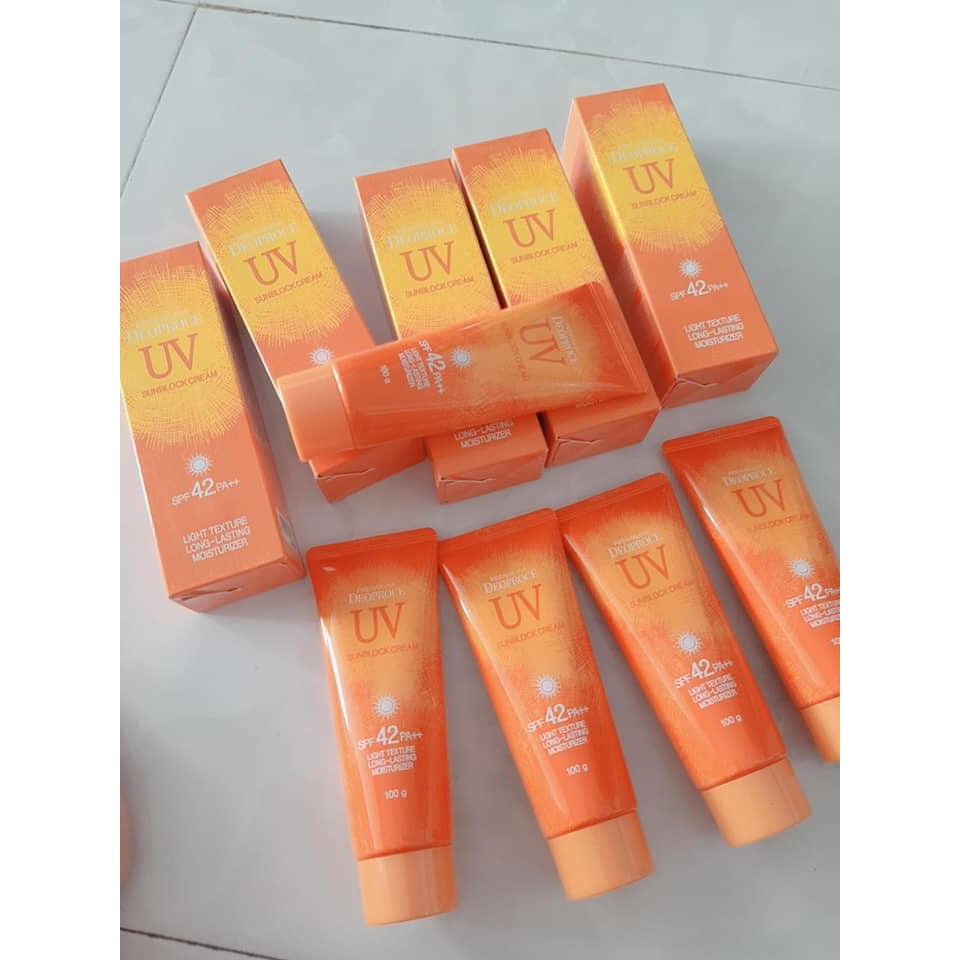 ⚡️Chính Hãng⚡️KEM CHỐNG NẮNG SPF42 DEOPROCE