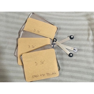 Khung biển số mica chống nước-biển 3 số