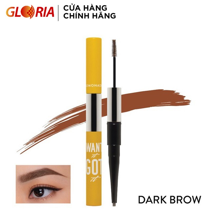 Chì kẻ mày 2 đầu Lemonade Want It Got It Dual Eyebrow 4g | BigBuy360 - bigbuy360.vn