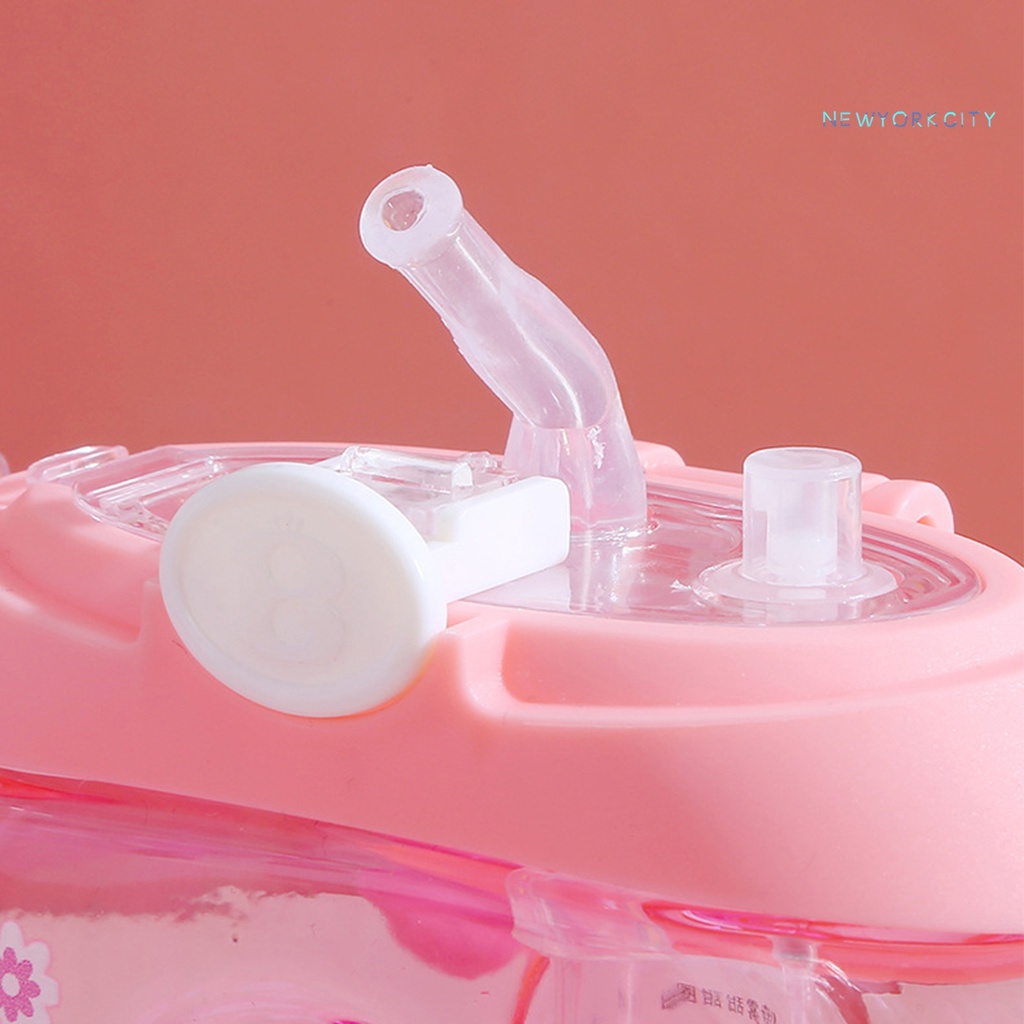 Bình Nước Bằng Silicone Nhựa Không BPA Chống Tràn Dành Cho Trẻ Em