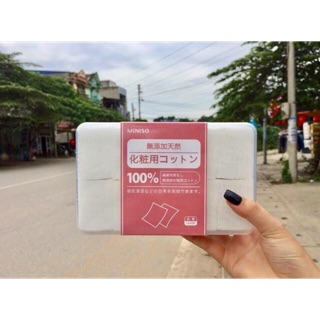 Bông tẩy trang Miniso