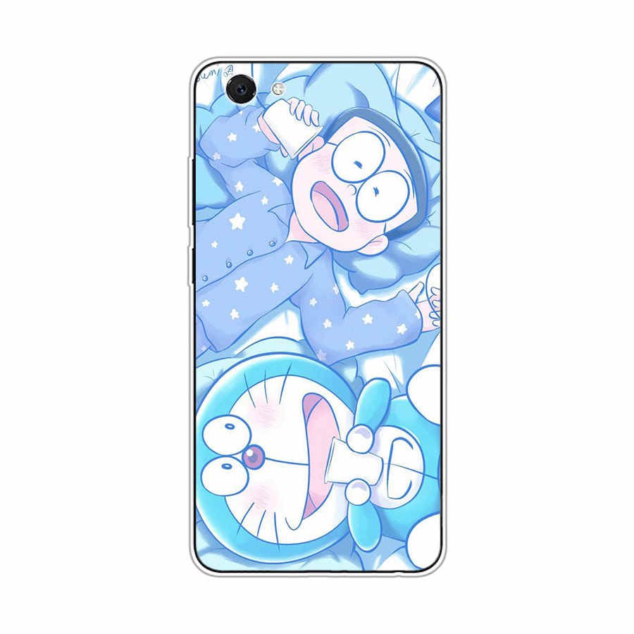 Ốp Lưng Điện Thoại Bằng Silicone Tpu Mềm Hình Doraemon Cho Vivo Z1X / Y67 / V5 / V5S / Y66 / Y51 / Y20 2021