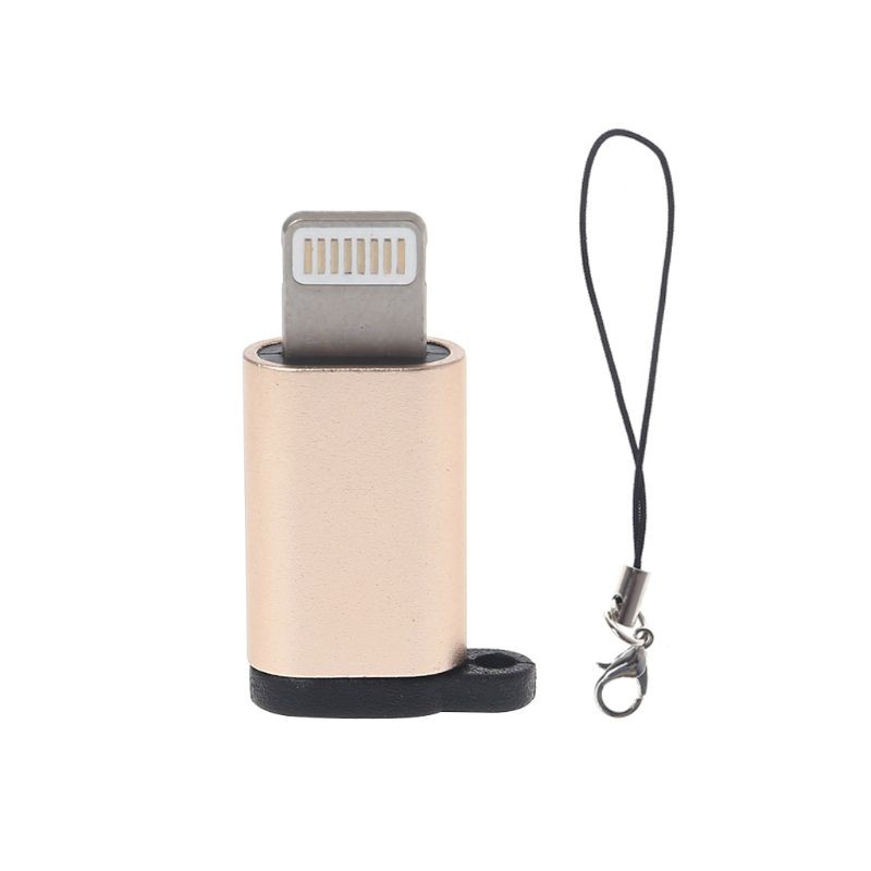Đầu chuyển đổi micro USB cái sang 8 chấu tiện lợi cho các dòng IPvà tablet táo