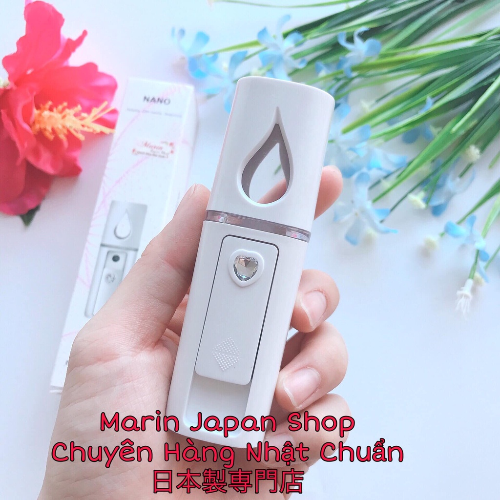 (Hàng Nhật) Máy xông mặt nano xịt khoáng Nano Mist Sprayer  nội địa Nhật Bản
