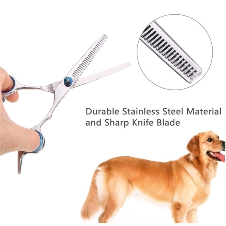 [Hỏa tốc] Bộ Kéo Cắt Tỉa Lông Cho Chó Mèo Đẹp Như Đi Spa - Kéo Cắt, Kéo Tỉa,Kéo Cong - Hàng Tốt Siêu Bền Siêu