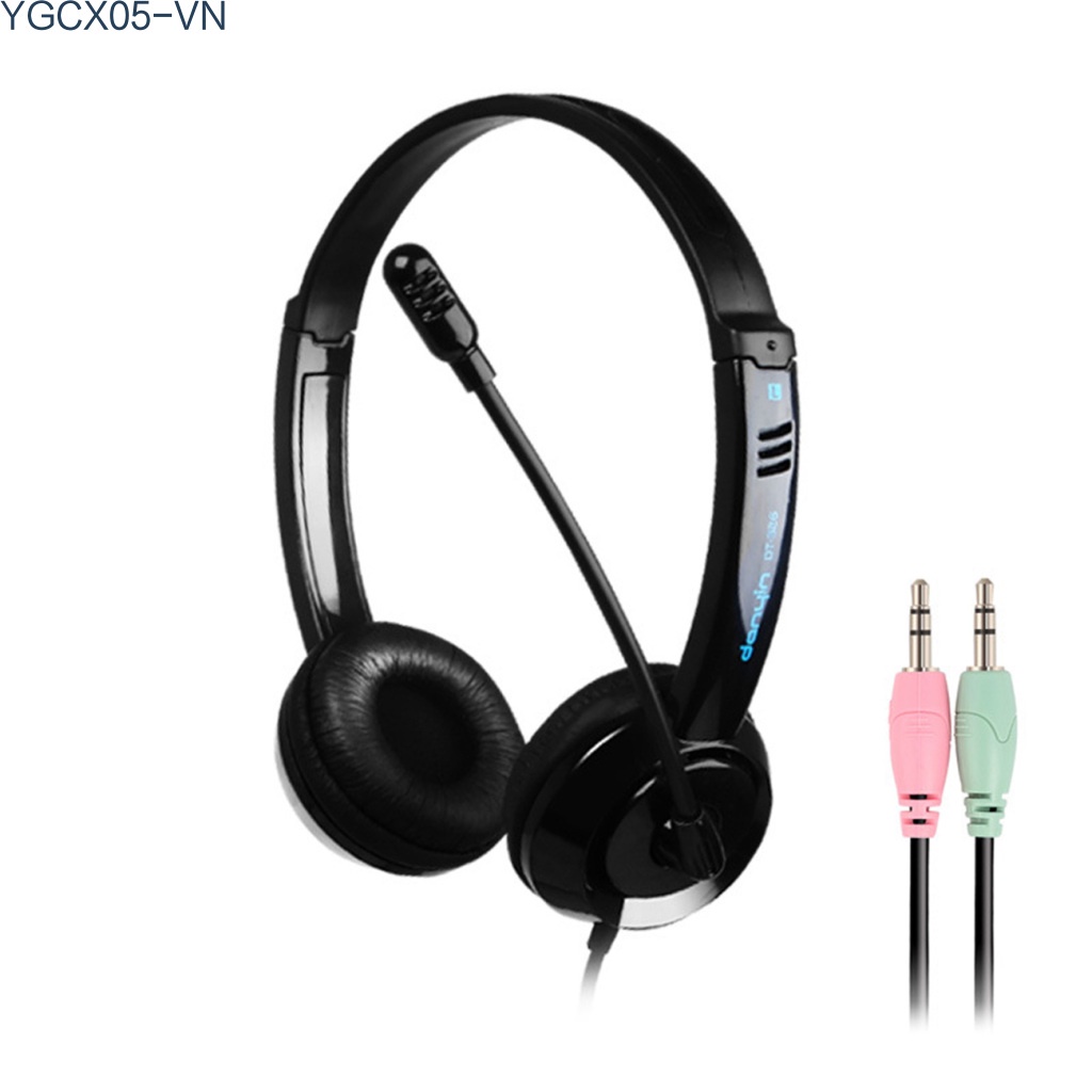 Tai Nghe Chụp Tai Có Dây Chống Ồn Có Mic Điều Chỉnh Âm Lượng Dành Cho Học Tập Trực Tuyến | BigBuy360 - bigbuy360.vn