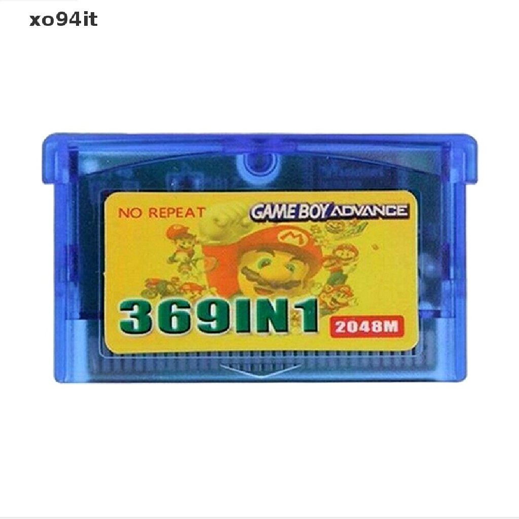Thẻ Game 369 Trong 1 Tiếng Anh Cho Boy Advance GBA SP NDS NDSL