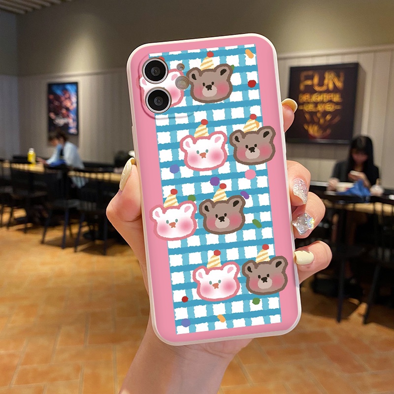 ỐP LƯNG IPHONE ĐẦU GẤU HOLOGRAM đáng yêu ốp iphone 12 pro/13pro/13promax/7/7+/8/8+/X/XS/XSM/11/11PMROMAX