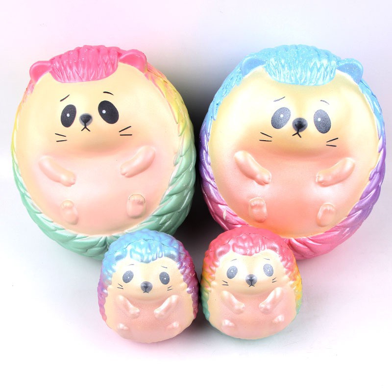 ĐỒ CHƠI SQUISHY CHUỘT NHÍM HAMSTER GALAXY TRÒN mã FUO70 Ađẹp (rẻ)