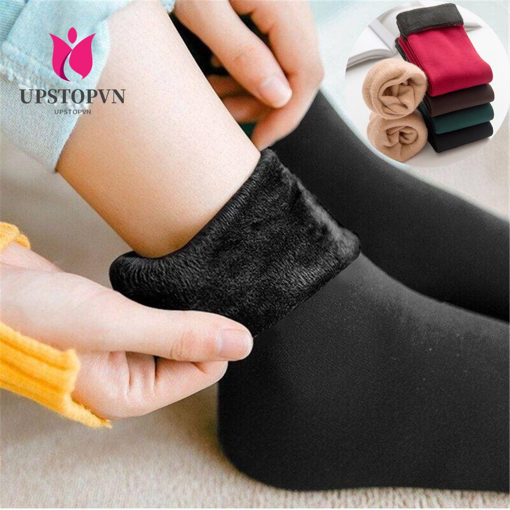 Tất len cashmere mang giày bốt đi tuyết giữ ấm mùa đông