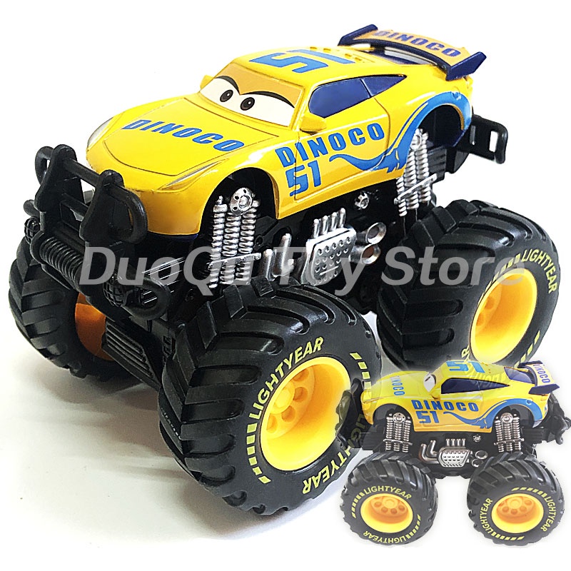 Xe Ô Tô Đồ Chơi Phong Cách Disney Pixar Lightning McQueen Black storm jackson Cruz Mater