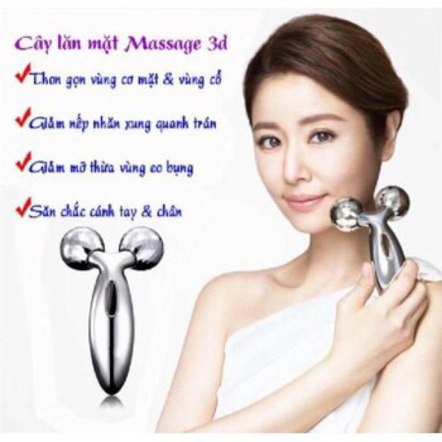 Máy Massage cầm tay nâng cơ mặt 3d