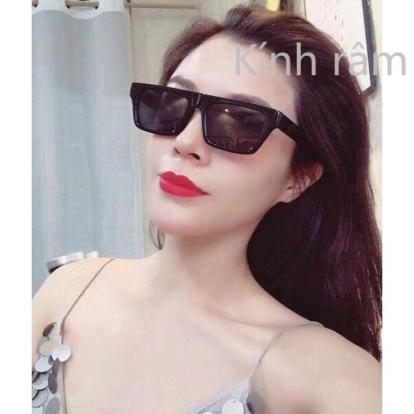 Kính mát vuông màu kẹo ngọt 2019
