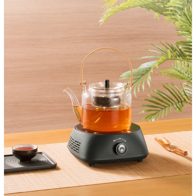 Bếp Hồng Ngoại Đơn Bếp điện hồng ngoại KÈM BỘ 1 BÌNH 6 CỐC pha trà
