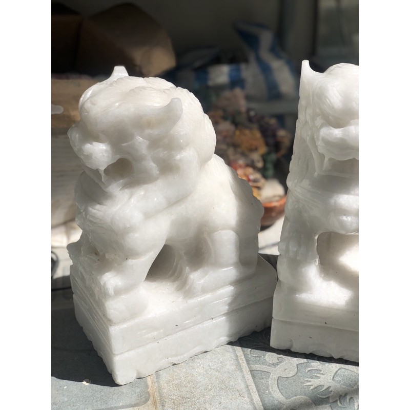 cặp lân thẳng 30 cm non nước