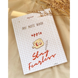 Sổ tay A5 - mẫu bữa sáng đáng yêu - the note book Thế giới sổ tu