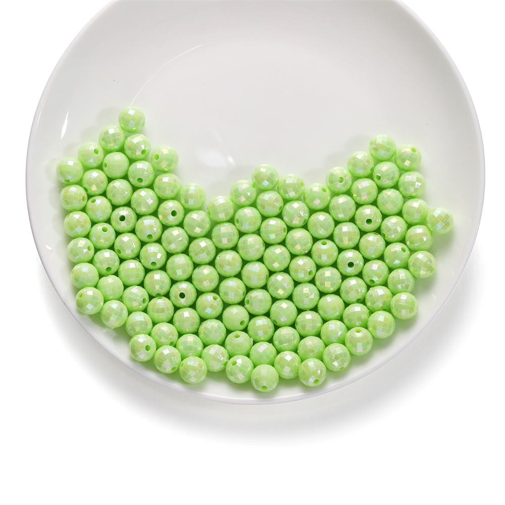 Set 50-100 Hạt Xâu Chuỗi 6mm 8mm Tự Làm Trang Sức Tiện Dụng