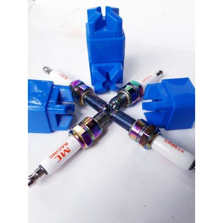 Bugi Titan Iridium 3 Chấu Đánh Lửa Mc